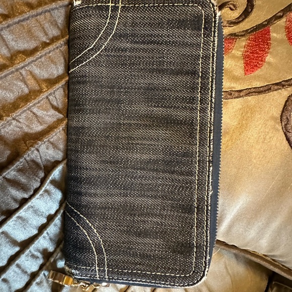 Chanel long denim wallet - Picture 2 of 10